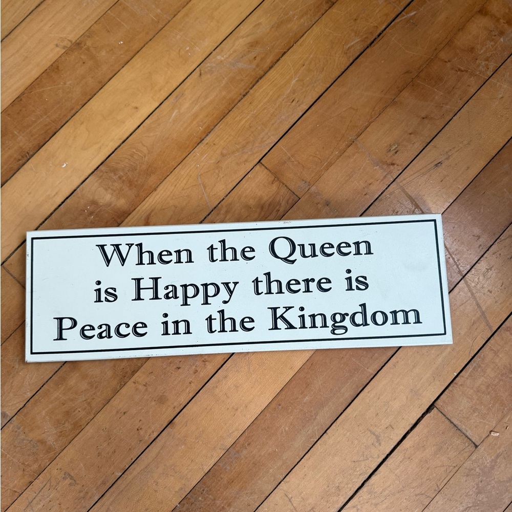 White and Black Quote Sign